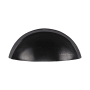 Ashley Norton Ely 2-1/4" Center to Center Luxury Solid Brass Modern Cabinet Cup Handle / Drawer Cup Pull Dark Oil Rubbed