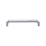 Ashley Norton Solid Brass Angular 8 Inch Center to Center Handle Cabinet Pull Polished Chrome