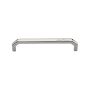 Ashley Norton Solid Brass Angular 8 Inch Center to Center Handle Cabinet Pull Polished Nickel