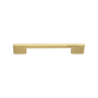 Ashley Norton Solid Brass Linear 3-3/4 Inch Center to Center Handle Cabinet Pull Satin Brass