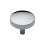 Ashley Norton Solid Brass Tayo 1-1/2 Inch Mushroom Cabinet Knob Polished Chrome