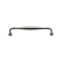Ashley Norton Adria 6" Center to Center Luxury Solid Brass Country Traditional Cabinet Handle / Drawer Pull Satin Nickel