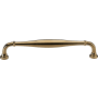 Ashley Norton Solid Brass Adria 8 Inch Center to Center Handle Cabinet Pull Unlacquered Brass