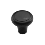 Ashley Norton Solid Brass Newport 1-1/4 Inch Mushroom Cabinet Knob Flat Black