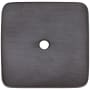 Ashley Norton Solid Brass Fleur-de-lis Square Cabinet Knob Backplate Oil Rubbed Bronze