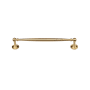 Ashley Norton Solid Brass Rhode 3-3/4 Inch Center to Center Handle Cabinet Pull Satin Brass