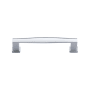Ashley Norton Solid Brass Hudson 8 Inch Center to Center Handle Cabinet Pull Polished Chrome