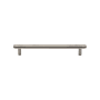 Ashley Norton Solid Brass Geneva 6 Inch Center to Center Bar Cabinet Pull Satin Nickel