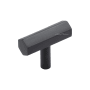 Ashley Norton Solid Brass Hex 1-5/8 Inch Bar Cabinet Knob Dark Oil Rubbed