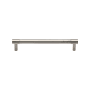 Ashley Norton Solid Brass Phoenix 6 Inch Center to Center Bar Cabinet Pull Satin Nickel