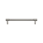 Ashley Norton Solid Brass Phoenix 8 Inch Center to Center Bar Cabinet Pull Polished Nickel