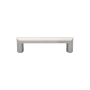 Ashley Norton Hex 4" Center to Center Luxury Solid Brass Hexagon Cabinet Handle / Drawer Pull Satin Nickel