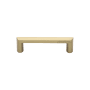 Ashley Norton Hex 4" Center to Center Luxury Solid Brass Hexagon Cabinet Handle / Drawer Pull Satin Brass