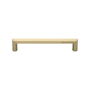 Ashley Norton Hex 6" Center to Center Luxury Solid Brass Hexagon Profile Cabinet Handle / Drawer Pull Satin Brass