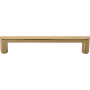 Ashley Norton Hex 6" Center to Center Luxury Solid Brass Hexagon Profile Cabinet Handle / Drawer Pull Unlacquered Brass