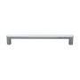 Ashley Norton Solid Brass Hex 10 Inch Center to Center Handle Cabinet Pull Polished Chrome