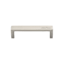 Ashley Norton Wide Urban 8" Center to Center Luxury Solid Brass Thick Square Cabinet Handle / Drawer Pull Satin Nickel