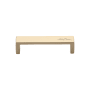 Ashley Norton Wide Urban 8" Center to Center Luxury Solid Brass Thick Square Cabinet Handle / Drawer Pull Satin Brass