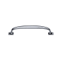 Ashley Norton Durham 3" Center to Center Luxury Solid Brass Soft Arch Cabinet Handle / Drawer Pull Polished Chrome