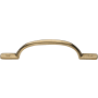 Ashley Norton Solid Bronze 6 Inch Long Handle Cabinet Pull Natural Bronze