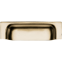 Ashley Norton Solid Bronze Industrial 8 Inch Center to Center Cup Cabinet Pull Natural Bronze