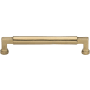 Ashley Norton Bauhaus 16" Center to Center Luxury Solid Bronze Barrel Style Large Cabinet Handle / Drawer Pull Natural Bronze