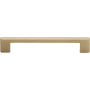 Ashley Norton Solid Bronze Urban 6 Inch Center to Center Handle Cabinet Pull Natural Bronze