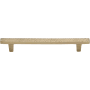 Ashley Norton Solid Bronze Textured 10 Inch Center to Center Bar Cabinet Pull Natural Bronze