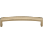 Ashley Norton Solid Bronze Metro 3-3/4 Inch Center to Center Handle Cabinet Pull Natural Bronze