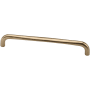 Ashley Norton Bow 3-3/4" Center to Center Luxury Solid Bronze Arch Bow Cabinet Handle / Drawer Pull Natural Bronze