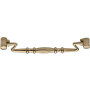 Ashley Norton Solid Bronze Tuscany 3-3/4 Inch Center to Center Drop Cabinet Pull Natural Bronze