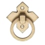 Ashley Norton Solid Bronze 2-1/4 Inch Long Ring Cabinet Pull Natural Bronze