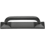 Ashley Norton Solid Bronze Grace 6 Inch Center to Center Handle Cabinet Pull Distressed Black