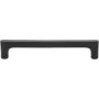 Ashley Norton Abigail 8" Center to Center Luxury Solid Bronze Narrow Square Cabinet Handle / Drawer Pull Distressed Black
