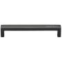 Ashley Norton Solid Bronze Urban 3-3/4 Inch Center to Center Handle Cabinet Pull Distressed Black