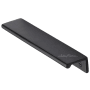 Ashley Norton Solid Bronze 6 Inch Long Finger Cabinet Pull Distressed Black