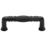 Ashley Norton Solid Bronze Tuscany 6 Inch Center to Center Handle Cabinet Pull Distressed Black