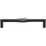Ashley Norton Algave 6" Center to Center Luxury Solid Bronze Designer Cabinet Handle / Drawer Pull Distressed Black