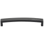 Ashley Norton Solid Bronze Metro 3-3/4 Inch Center to Center Handle Cabinet Pull Distressed Black