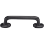Ashley Norton Traditional 16" Center to Center Luxury Solid Bronze Classic Large Cabinet Handle / Drawer Pull Distressed Black