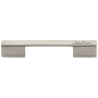 Ashley Norton Solid Bronze T-Bridge 8 Inch Center to Center Handle Cabinet Pull White Bronze
