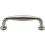 Ashley Norton Hadley 3-3/4" Center to Center Luxury Solid Bronze Classic Cabinet Handle / Drawer Pull White Bronze