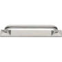 Ashley Norton Solid Bronze Grace 6 Inch Center to Center Handle Cabinet Pull White Bronze
