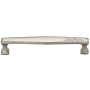 Ashley Norton Solid Bronze Deco 10 Inch Center to Center Handle Cabinet Pull White Bronze