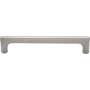 Ashley Norton Abigail 8" Center to Center Luxury Solid Bronze Narrow Square Cabinet Handle / Drawer Pull White Bronze