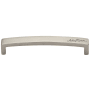 Ashley Norton Metro 6" Center to Center Luxury Solid Bronze Strap Style Cabinet Handle / Drawer Pull White Bronze