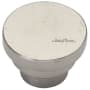 Ashley Norton Solid Bronze 1-1/4" Mushroom Luxury Cabinet Knob White Bronze