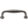 Ashley Norton Hadley 3-3/4" Center to Center Luxury Solid Bronze Classic Cabinet Handle / Drawer Pull White Medium