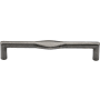Ashley Norton Algave 6" Center to Center Luxury Solid Bronze Designer Cabinet Handle / Drawer Pull White Medium