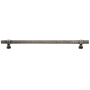 Ashley Norton Pipe Style 10" Center to Center Luxury Solid Bronze Cabinet Bar Handle / Drawer Bar Pull White Medium